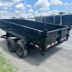 Big Tex 7 x 14 Channel Frame Dump Trailer 14LX, 14000 lbs GVWR