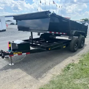 Big Tex 7 x 14 Channel Frame Dump Trailer 14LX, 14000 lbs GVWR