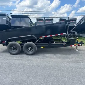 Big Tex 7 x 14 Channel Frame Dump Trailer 14LX, 14000 lbs GVWR