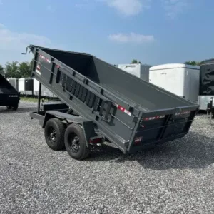 Covered Wagon 6 x 12 Prospector Dump Trailer, 9990 lbs GVWR