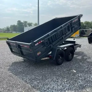 Covered Wagon 6 x 12 Prospector Dump Trailer, 9990 lbs GVWR