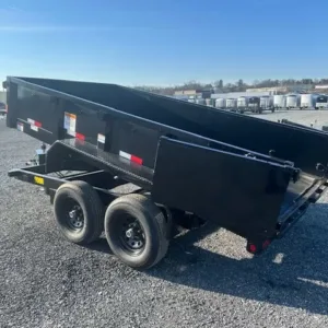 Big Tex 6 x 12 Low Profile Dump Trailer Slide Out Ramps, 9990 lbs GVWR