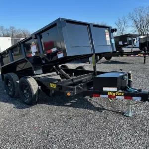 Big Tex 6 x 10 Low Profile Dump Trailer Slide Out Ramps, 9990 lbs GVWR