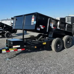 Big Tex 6 x 10 Low Profile Dump Trailer Slide Out Ramps, 9990 lbs GVWR