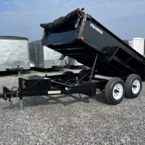 Premier 6 x 10 Low Profile Dump Trailer Ladder Ramps, 9990 lbs GVWR