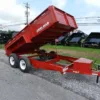BWise 6 x 12 Dump Trailer 10K Spreader Gate, 9990 lbs GVWR