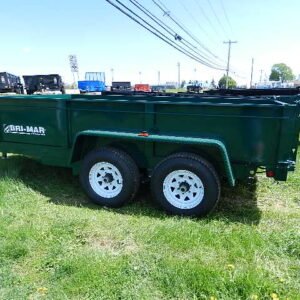 BWise 6 x 12 Dump Trailer 10K Spreader Gate, 9990 lbs GVWR