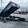 BWise 6 x 12 Dump Trailer Landscape Ramp, 9990 lbs GVWR
