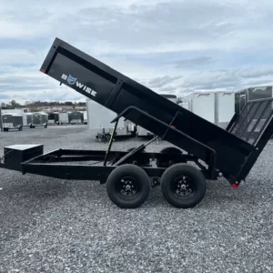 BWise 6 x 12 Dump Trailer Landscape Ramp, 9990 lbs GVWR
