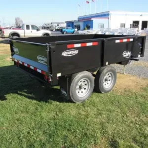 CAM Superline 6 x 10 Deckover Dump Trailer, 9900 lbs GVWR