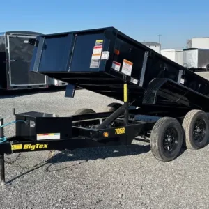 Big Tex 5 x 10 Low Profile Dump Trailer Barn Doors, 7000 lbs GVWR