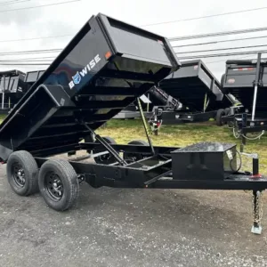 BWise 5 x 10 Low Profile Dump Trailer Spreader Gate, 7000 lbs GVWR