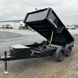 BWise 5 x 10 Low Profile Dump Trailer Spreader Gate, 7000 lbs GVWR