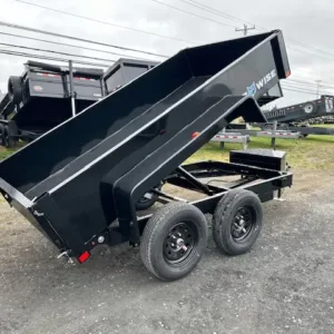 BWise 5 x 10 Low Profile Dump Trailer Spreader Gate, 7000 lbs GVWR