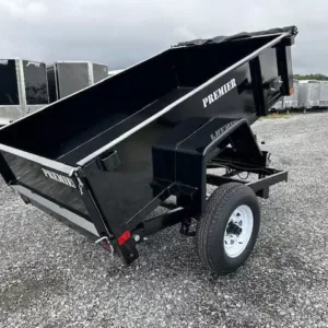 Premier 5 x 8 Low Profile Dump Trailer, 5000 lbs GVWR