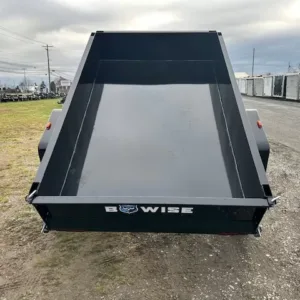 BWise 5 x 8 Dump Trailer 5K Spreader Gate, 5000 lbs GVWR