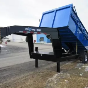 BWise 7 x 16 Heavy Duty Gooseneck Dump (PET-DMP-0045)