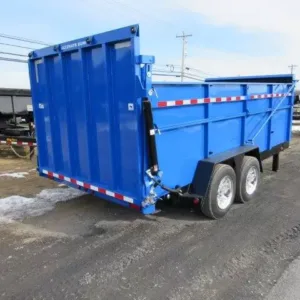 BWise 7 x 16 Heavy Duty Gooseneck Dump (PET-DMP-0045)