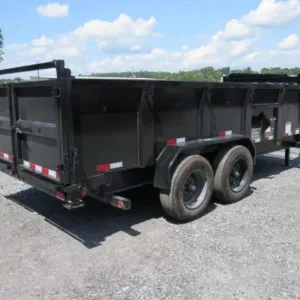Big Tex 7 x 16 Gooseneck Dump Trailer 10K Axles