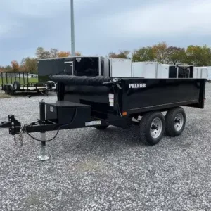 Premier 6 x 10 Deckover Dump Trailer 9990 GVW, 9990 lbs GVWR