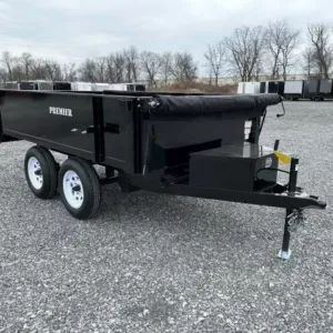 Premier 6 x 10 Deckover Dump Trailer Spreader Gate, 7000 lbs GVWR