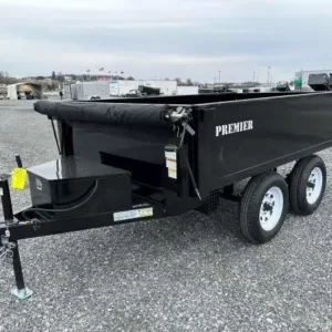 Premier 6 x 10 Deckover Dump Trailer Spreader Gate, 7000 lbs GVWR