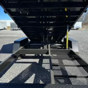 BWise 7 x 16 Gooseneck Dump Trailer (PET-DMP-0055)