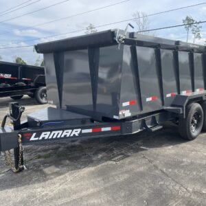 2025 Lamar 83"x14′ 14K 48" Sides Low-Pro Dump Trailer