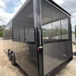 Tatinium Screened in Porch Trailer 8.5x24TA