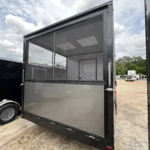 Tatinium Screened in Porch Trailer 8.5x24TA