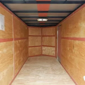 Homesteader 6 x 12 V-Nose Enclosed Trailer, 2990 lbs GVWR