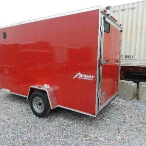 Homesteader 6 x 12 V-Nose Enclosed Trailer, 2990 lbs GVWR