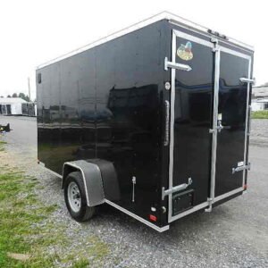 Covered Wagon 6 x 12 Enclosed Trailer, 2990 lbs GVWR