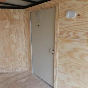 Covered Wagon 6 x 12 Enclosed Trailer, 2990 lbs GVWR