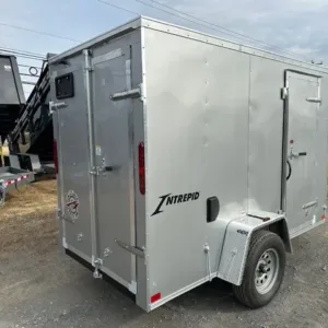 Homesteader 5 x 10 Enclosed V-Nose Cargo Trailer, 2990 lbs GVWR