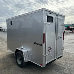 Homesteader 5 x 10 Enclosed V-Nose Cargo Trailer, 2990 lbs GVWR