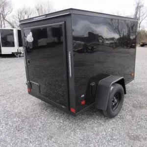 Covered Wagon 5 x 8 Enclosed Cargo Trailer, 2990 lbs GVWR
