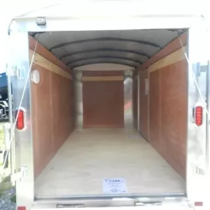 Carry On 5 x 10 Enclosed Trailer Rear Ramp Door, 2990 lbs GVWR