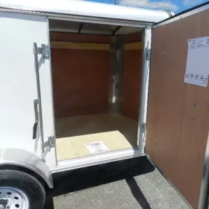 Carry On 5 x 10 Enclosed Trailer Rear Ramp Door, 2990 lbs GVWR