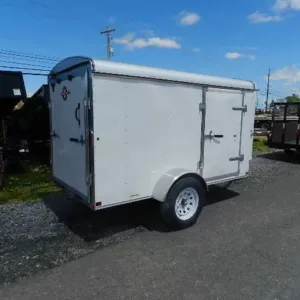 Carry On 5 x 10 Enclosed Trailer Rear Ramp Door, 2990 lbs GVWR