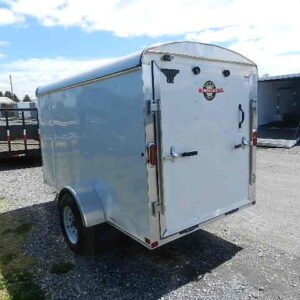 Carry On 5 x 10 Enclosed Trailer Rear Ramp Door, 2990 lbs GVWR