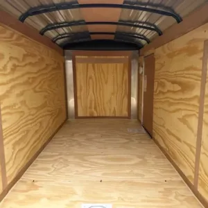 Carry On 5 x 10 Enclosed Cargo Trailer Single Rear Door, 2990 lbs GVWR