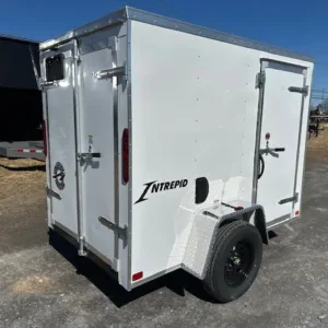 Homesteader 5 x 8 Enclosed V Nose Cargo, 2990 lbs GVWR