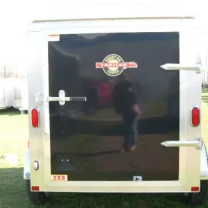 Carry On 5 x 8 Enclosed Cargo Trailer Side Door, 2990 lbs GVWR