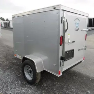 Diamond Cargo 4 x 6 Enclosed Cargo Trailer, 2000 lbs GVWR