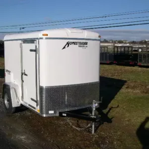 Homesteader 5 x 8 Enclosed Trailer, 2990 lbs GVWR