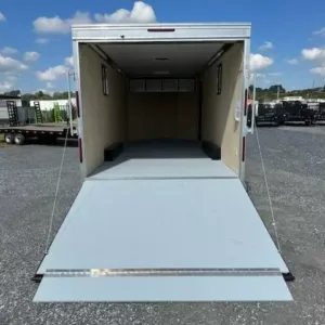 Car Mate 8.5 x 20 Enclosed V-Nose Cargo Trailer, 9990 lbs GVWR