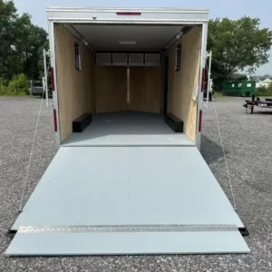 Car Mate 8.5 x 16 Custom Enclosed V-Nose Cargo Trailer, 7000 lbs GVWR