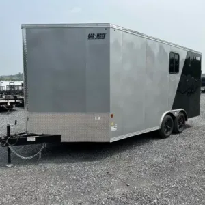Car Mate 8.5 x 16 Custom Enclosed V-Nose Cargo Trailer, 7000 lbs GVWR