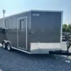 Car Mate 8.5 x 16 Enclosed V-Nose Cargo Trailer A/C Unit, 7000 lbs GVWR